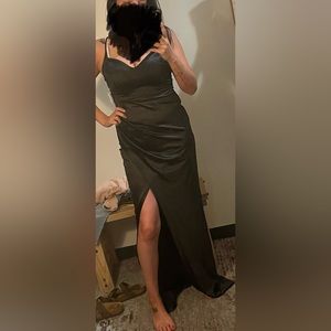 Black cocktail dress